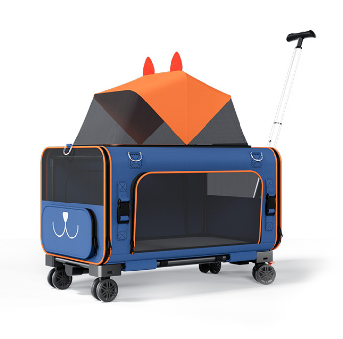 Pet Stroller Carrier - Nuovo Carrello per Animali Domestici Oxford,