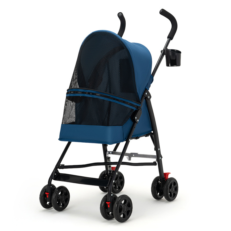 Pet Stroller Carrier - Passeggino per Animali Domestici, Carrozzina per