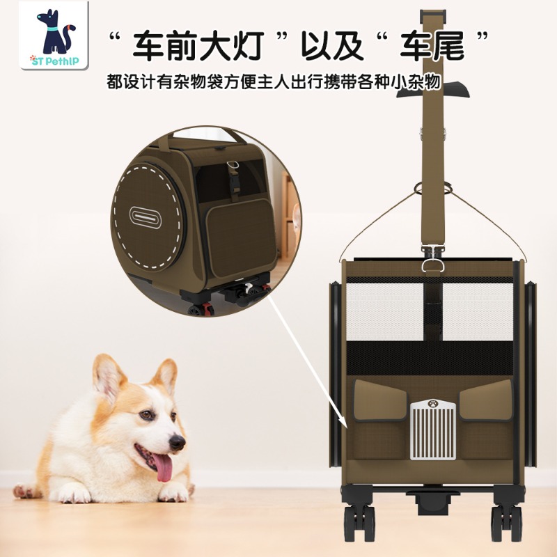 Trasportino Portatile Pieghevo - Pet Stroller Carrier recensione e prezzo