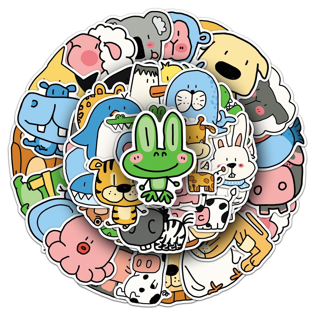 50 Fogli di Adesivi con Animal - Pet Supplies Zoo recensione e prezzo
