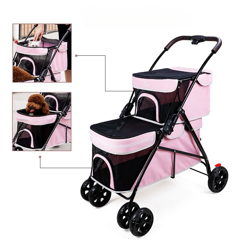Passeggino portatile per anima - Pet Stroller Carrier recensione e prezzo