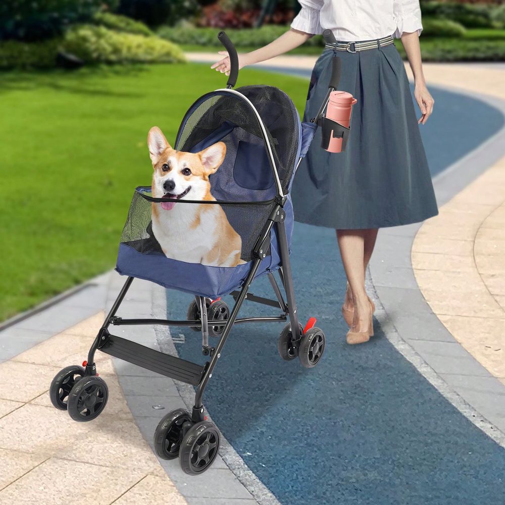 Passeggino Pieghevole per Anim - Pet Stroller Carrier recensione e prezzo