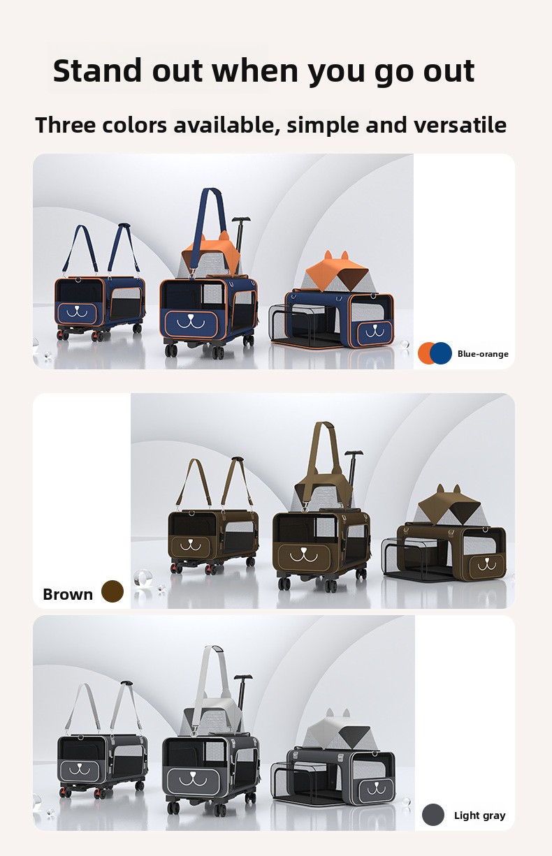 Nuovo Carrello per Animali Dom - Pet Stroller Carrier recensione e prezzo