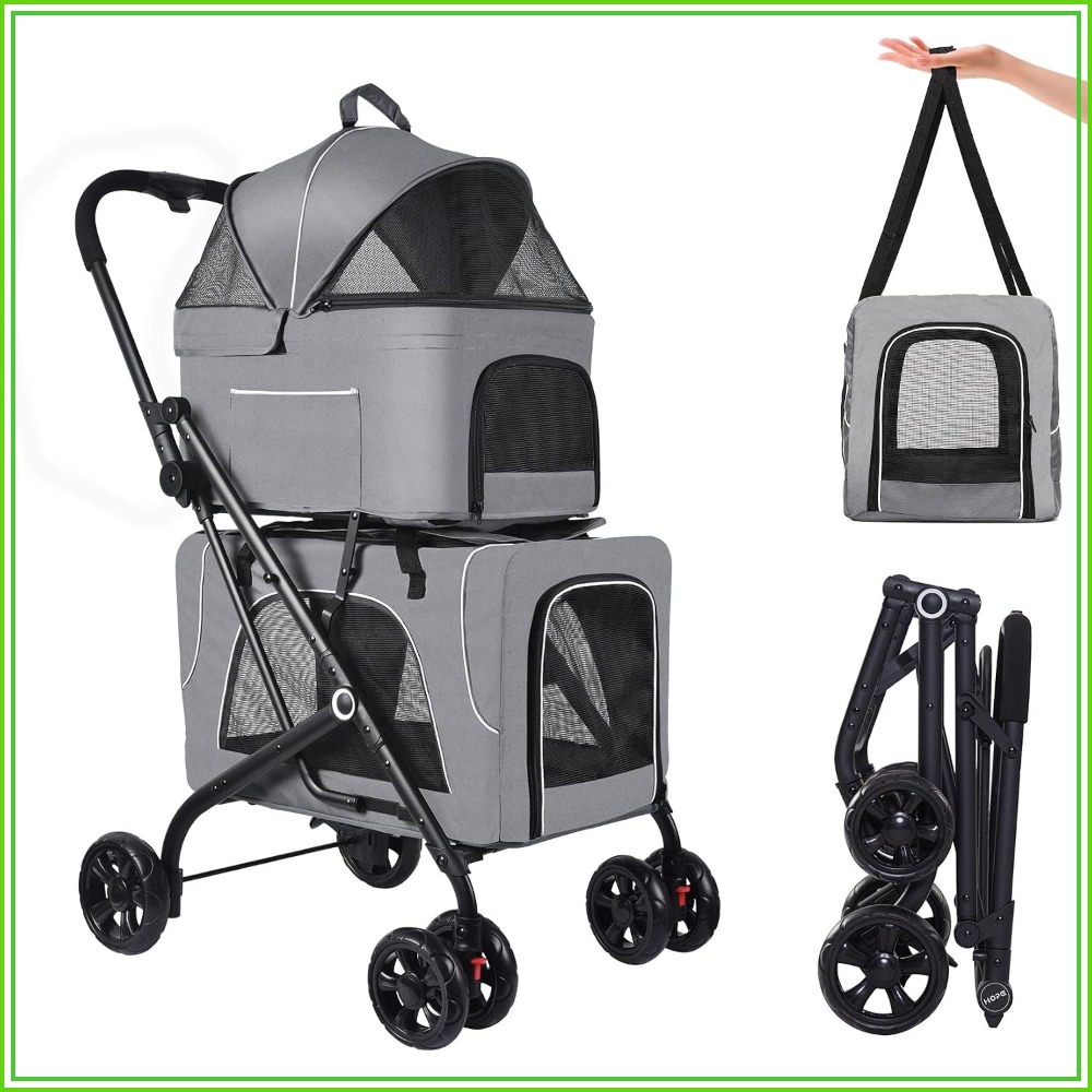 Passeggino Doppio per Animali  - Pet Stroller Carrier recensione e prezzo