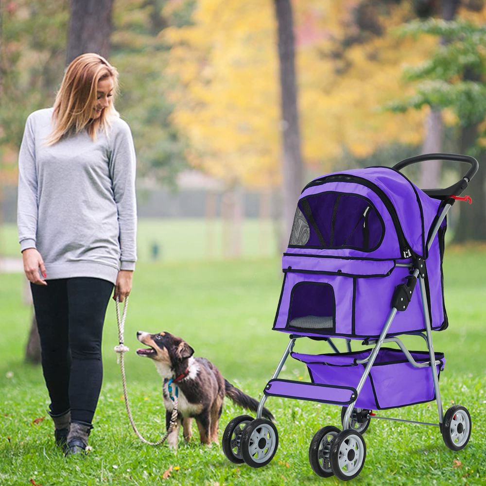 Passeggino per Gatti con Ruote - Pet Stroller Carrier recensione e prezzo
